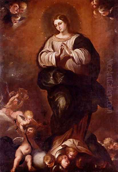 Immaculate Conception Oil Painting by Juan De Sevilla