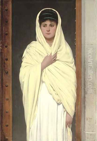 Rhea Oil Painting by Raffaello Sorbi