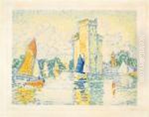 Le Port De La Rochelle by Paul Signac