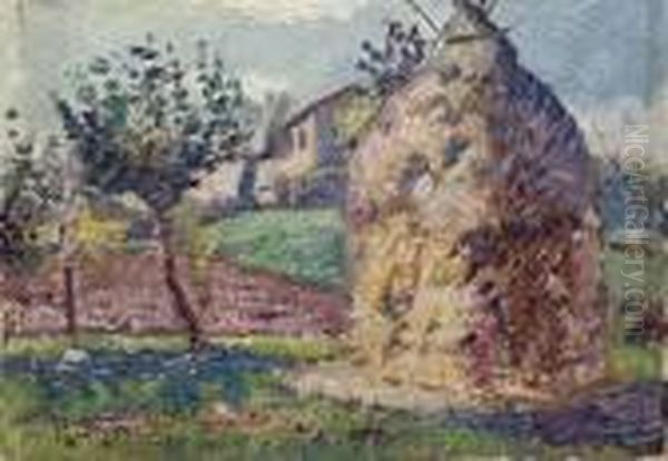 Campagna Francese Oil Painting by Paul Signac