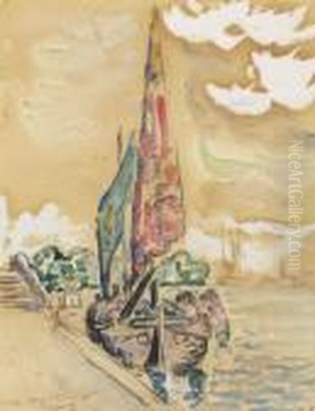 Venise Oil Painting by Paul Signac