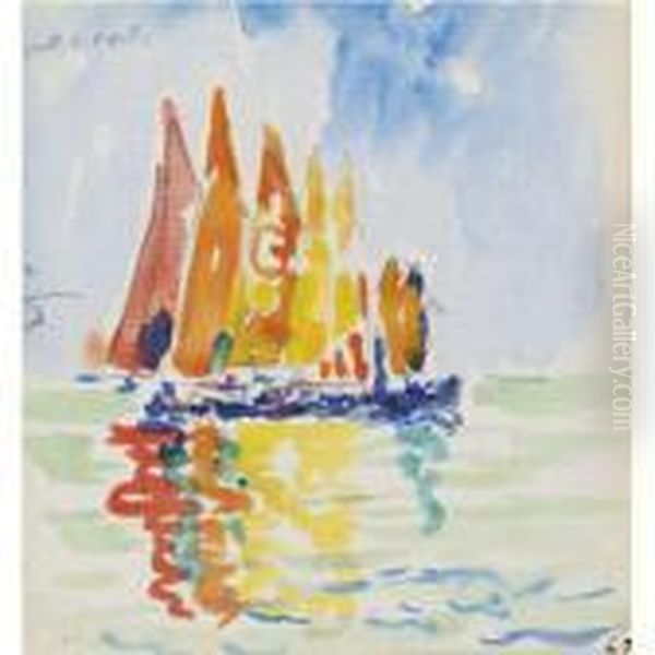 Venise Oil Painting by Paul Signac