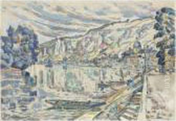 Les Andelys Oil Painting by Paul Signac