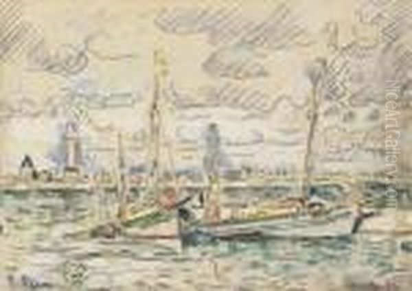 Lomalo Oil Painting by Paul Signac