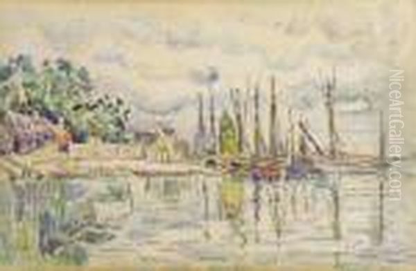 Loc Malo Oil Painting by Paul Signac