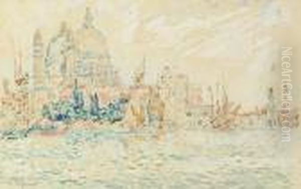 Venise Oil Painting by Paul Signac