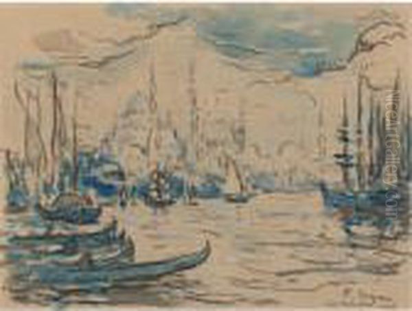 Constantinople Oil Painting by Paul Signac