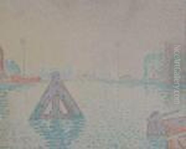 En Hollande-la Blaise Oil Painting by Paul Signac