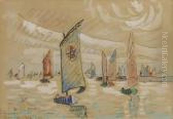 Croix-de-vie Oil Painting by Paul Signac