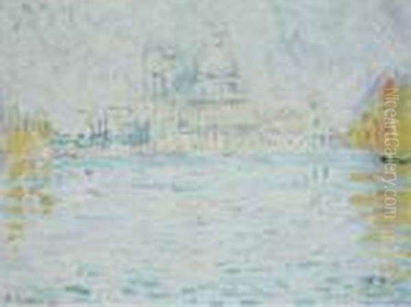 Venise Oil Painting by Paul Signac