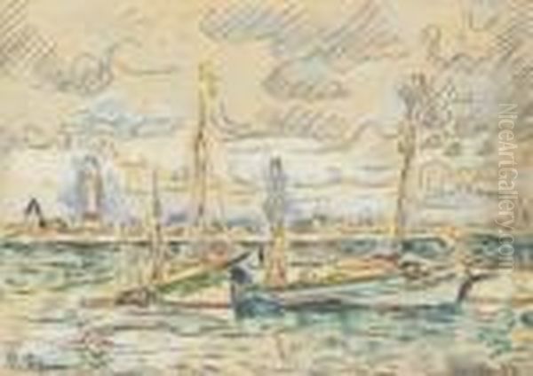 Lomalo Oil Painting by Paul Signac