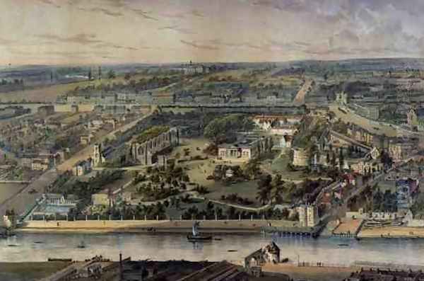 View of York Oil Painting by George Adolphus Storey