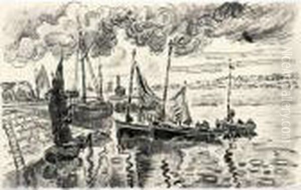 Saint Louis Oil Painting by Paul Signac