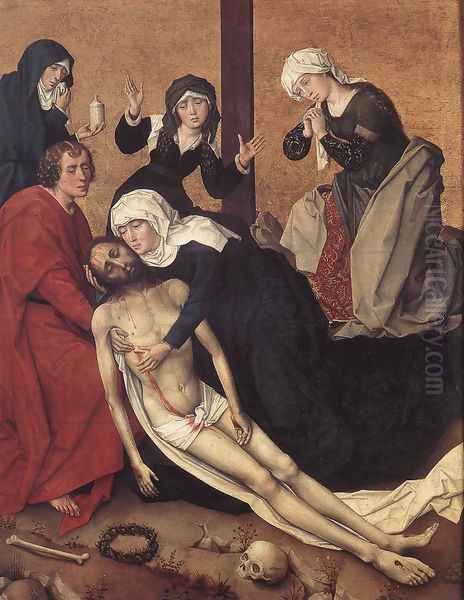 Lamentation Oil Painting by Vrancke van der Stockt