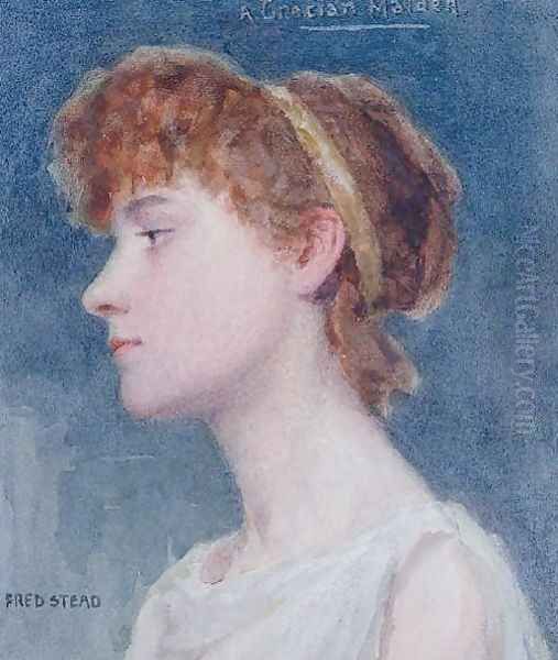 Grecian Maiden by Frederick Stead