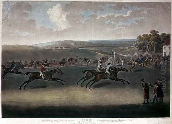 Derby Sweepstake, 1791-2 Oil Painting by J. Francis Sartorius