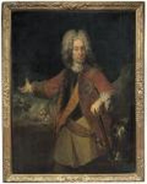 Ritratto Del Feldmaresciallo Johann Matthias Von Oil Painting by Francesco Simonini