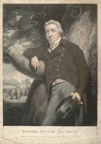 Edward Jenner Oil Painting by John Raphael Smith