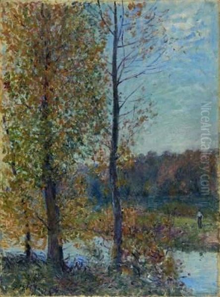 Soleil D'automne Oil Painting by Alfred Sisley