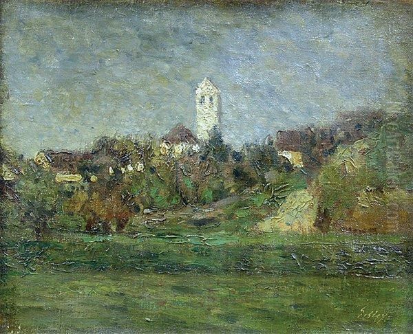 Landscape Oil Painting by Alfred Sisley