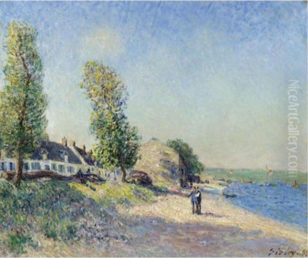 Saint-mammes Le Matin Oil Painting by Alfred Sisley