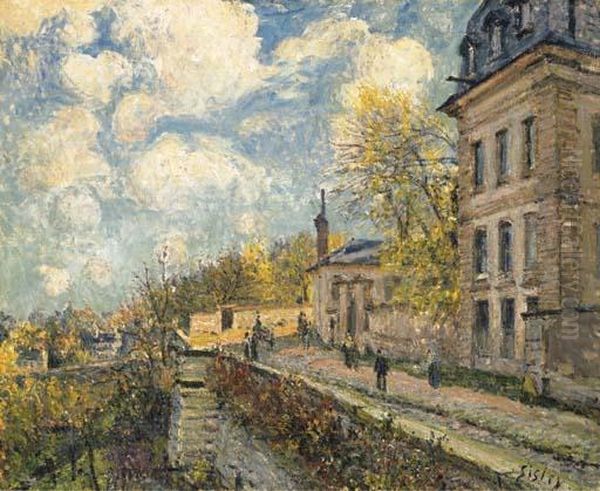 La Manufacture De Sevres Oil Painting by Alfred Sisley