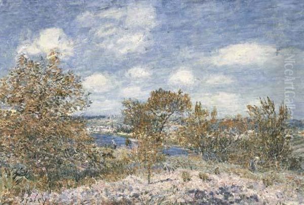 Apres-midi De Mai A By Oil Painting by Alfred Sisley