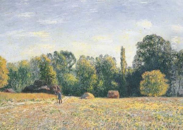 Lisiere De Foret Oil Painting by Alfred Sisley