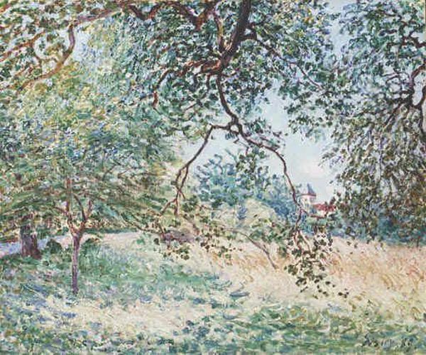 Lisire De Fort Au Printemps Oil Painting by Alfred Sisley