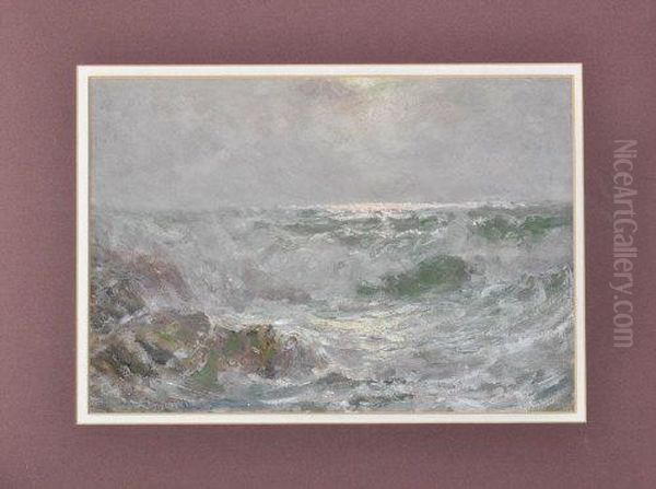 Sea Study Oil Painting by John Falconar Slater