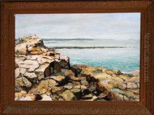 Table Rocks Oil Painting by John Falconar Slater