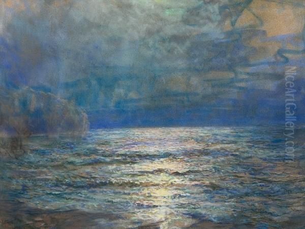 Seascape Oil Painting by John Falconar Slater