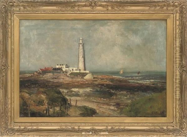 The Lighthouse Oil Painting by John Falconar Slater