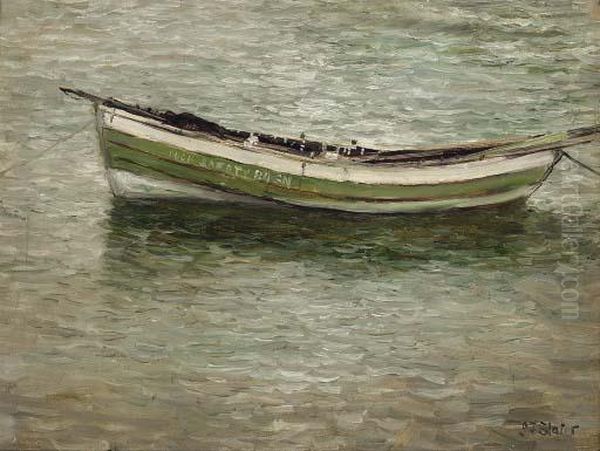 The Boat Oil Painting by John Falconar Slater