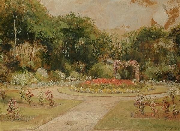 Whitley Park Oil Painting by John Falconar Slater