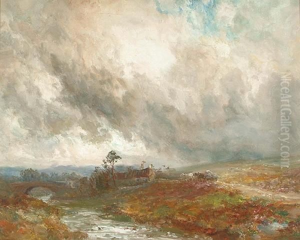 A Moorland Landscape; & A Companion Oil Painting by John Falconar Slater