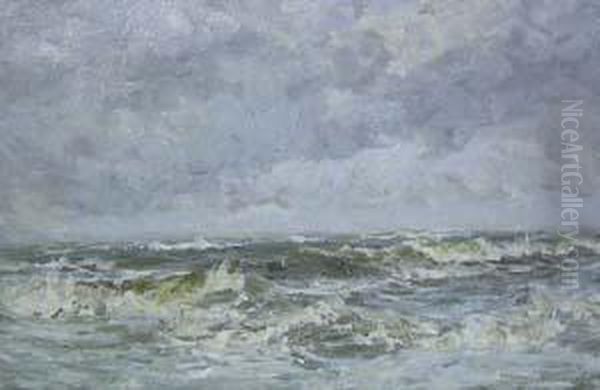 Seascape Oil Painting by John Falconar Slater