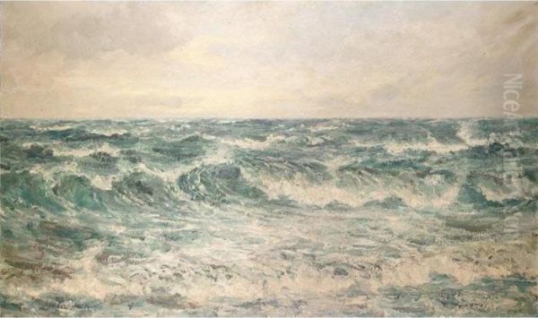 Seascape Oil Painting by John Falconar Slater