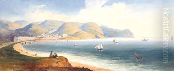 Llandudno, Great Orms Head, Caernarvonshire Oil Painting by English School