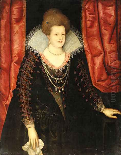 Portrait of a Lady, by English School