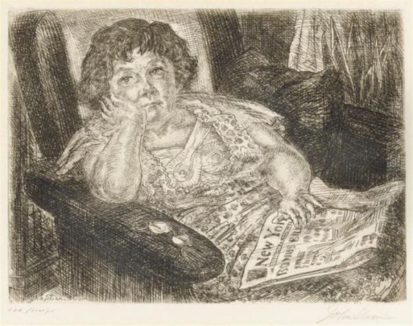 Dolly Oil Painting by John Sloan