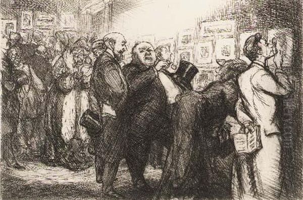 Connoisseurs Of Prints, From, New York City Life by John Sloan