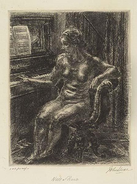 Two Etchings by John Sloan