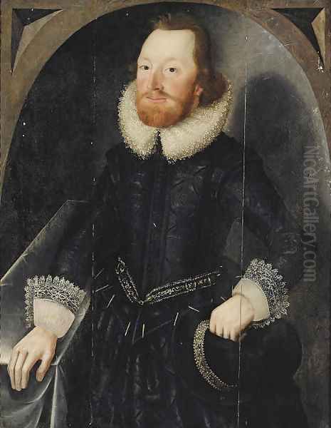 Portrait of a gentleman, possibly John Towneley Oil Painting by English School