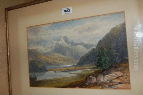 Extensive Landsacpe Oil Painting by James Burrell-Smith