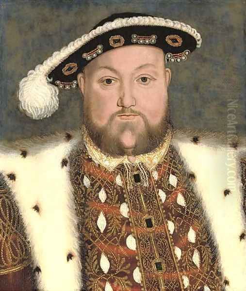 Portrait of King Henry VIII Oil Painting by English School