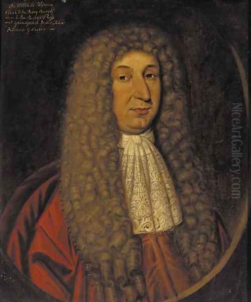 Portrait of Sir William Paterson 2 Oil Painting by English School