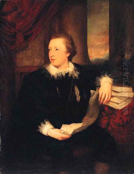 Portrait of Thomas Crathorne Oil Painting by English School