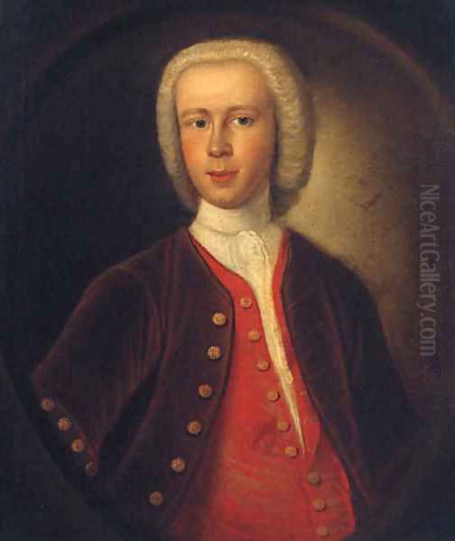 Portrait Of Thomas Wilson Of Transy Oil Painting by English School