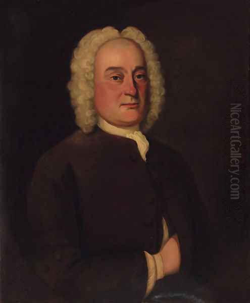 Portrait of William Kettle (1694-1763) Oil Painting by English School